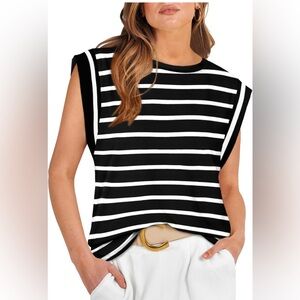 Cap Sleeve Top, loose fit tank